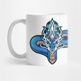 Blue Dragon Mug